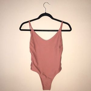 Aerie Mauve One Piece swim suit